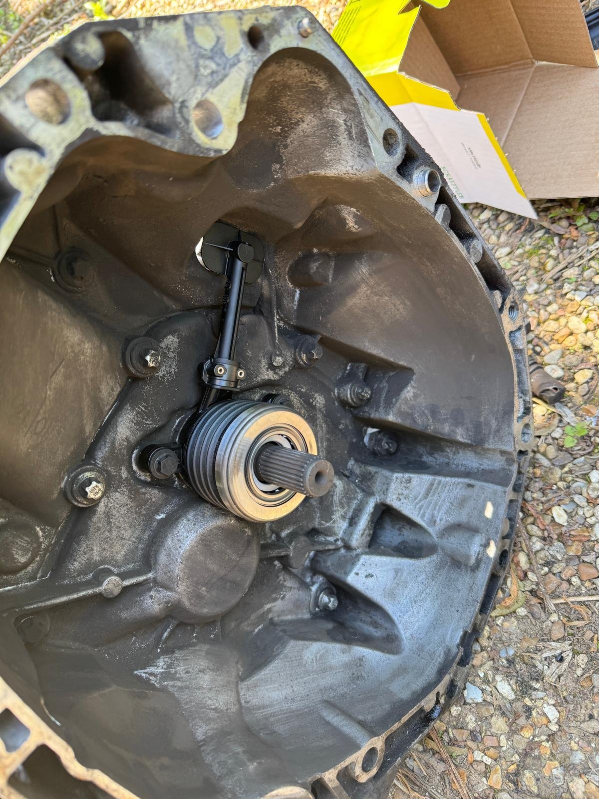 Engine repair at customer location